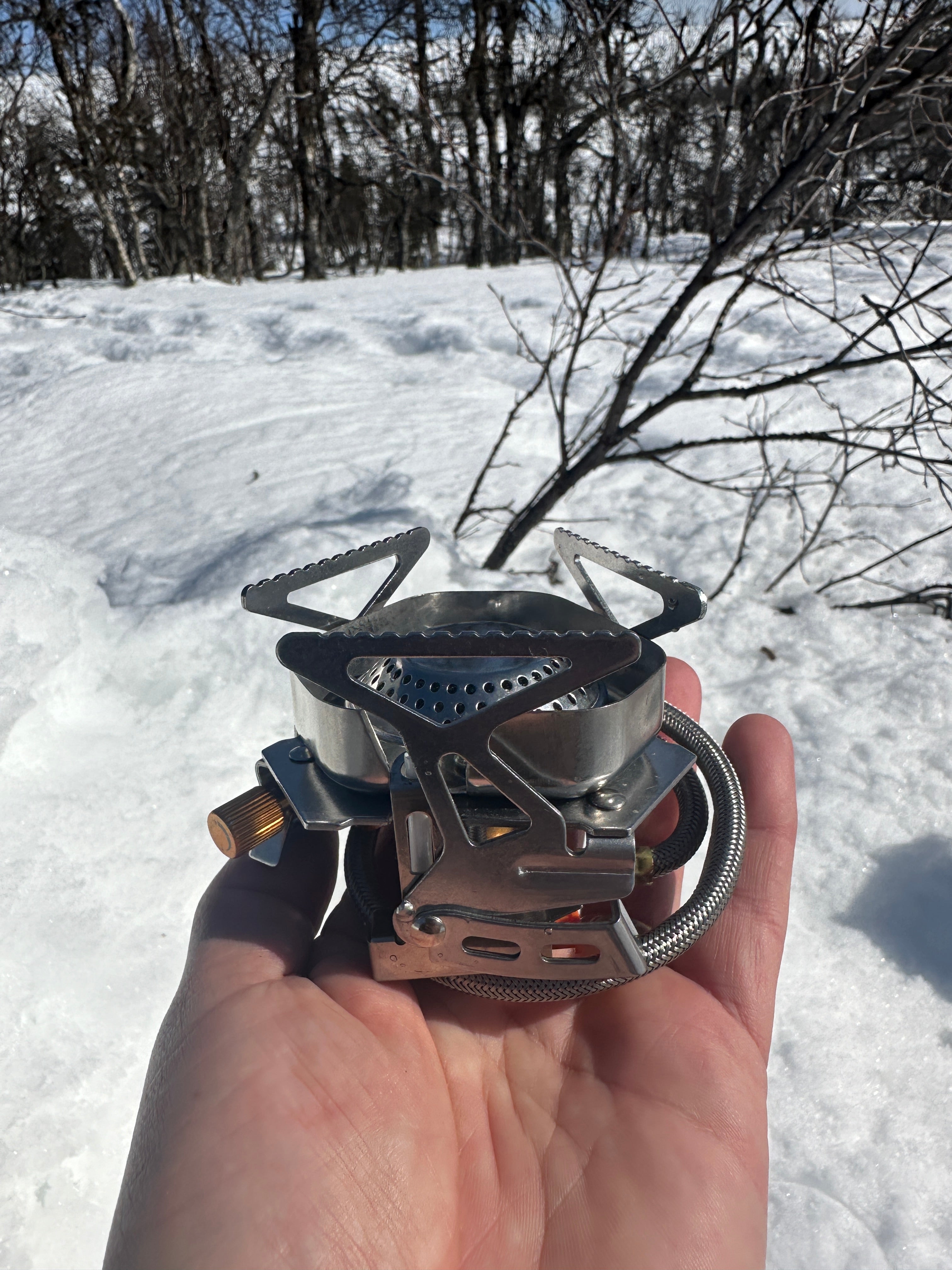 Kaasuliesi kevyt 3,5kw