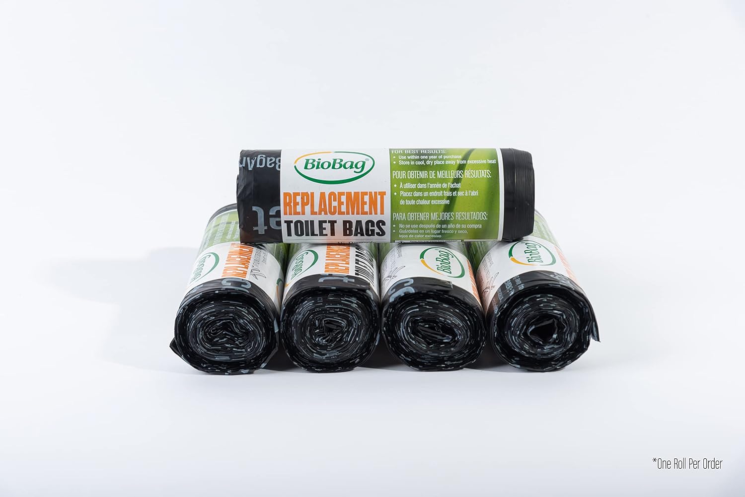 Extra påsar till BioToi Fritidstoalett - 25 L, 8-pack