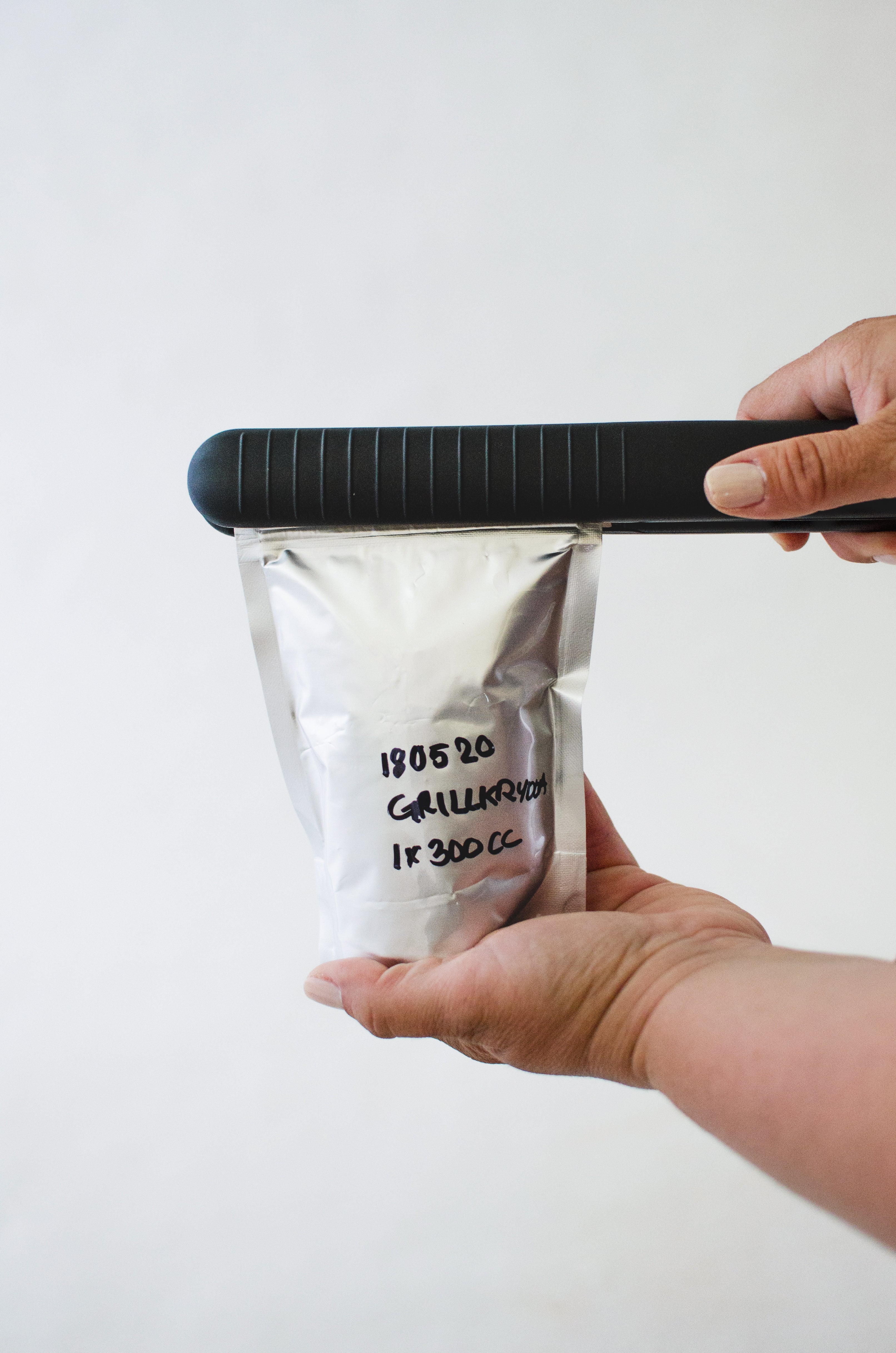 Bag sealer - the easiest and safest way to seal your bags.