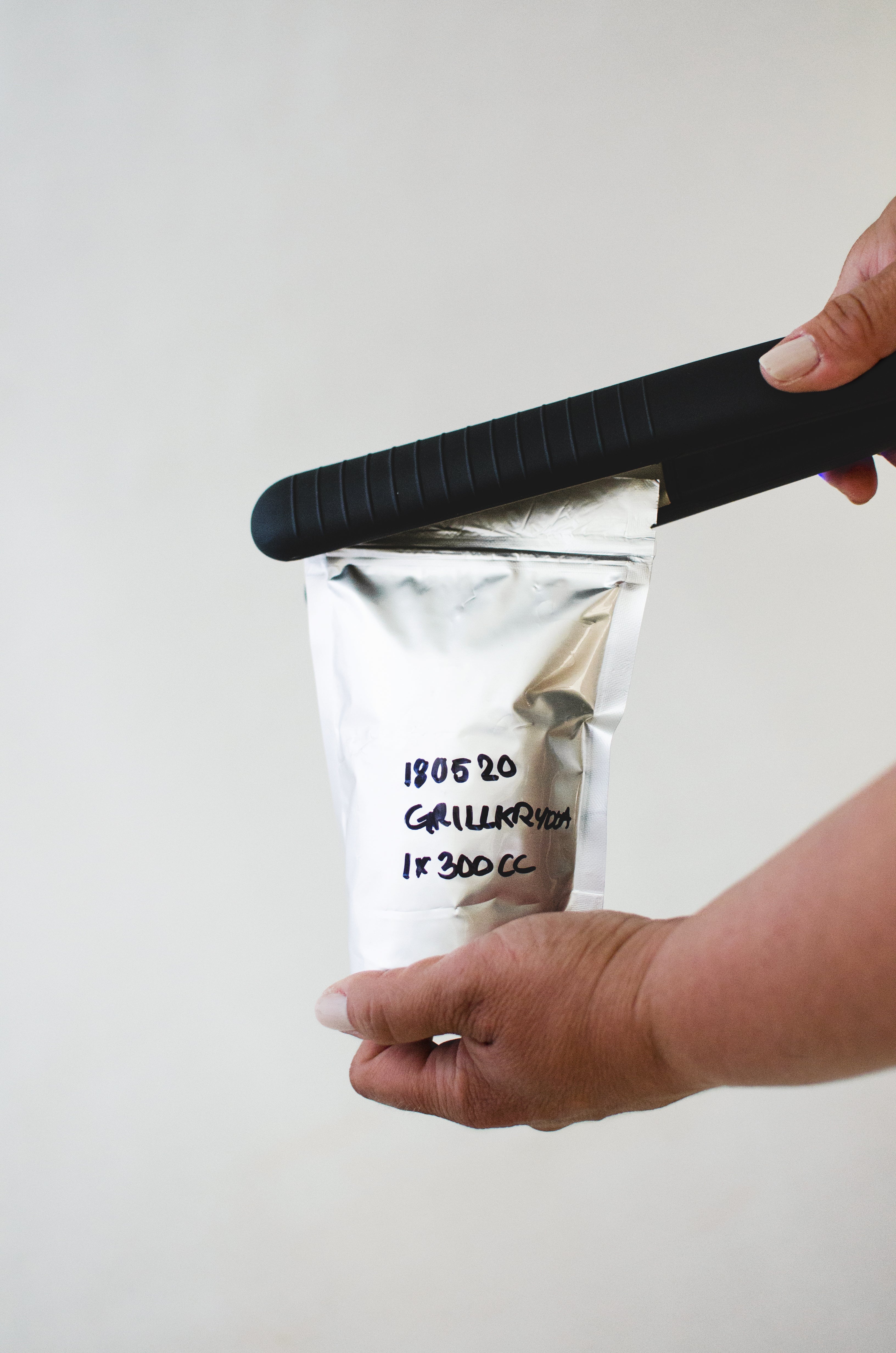 Bag sealer - the easiest and safest way to seal your bags.