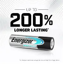Energizer Max Plus AA-batterier, 20-pack