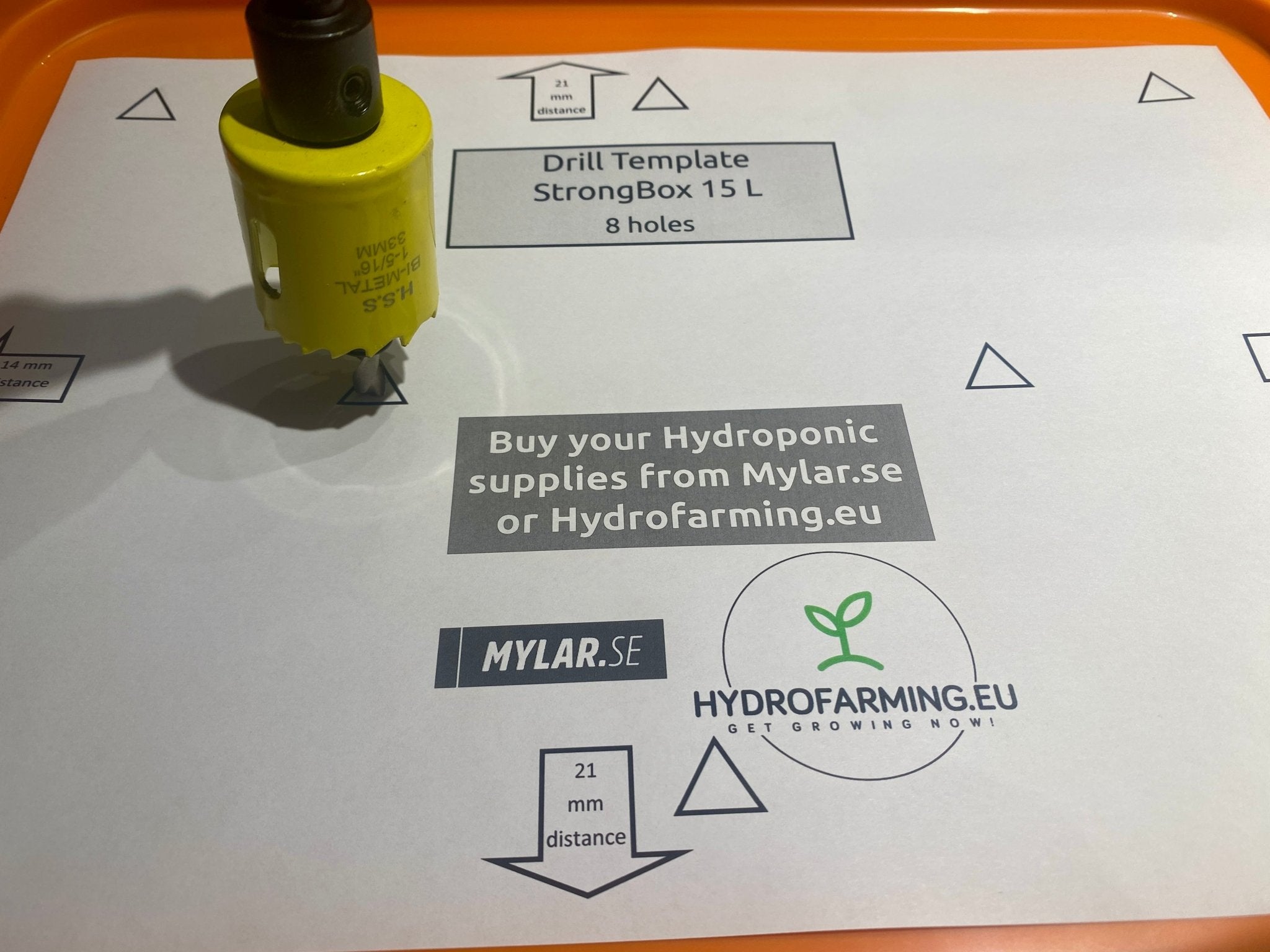 Borrmall StrongBox 15 L - Mylar.se