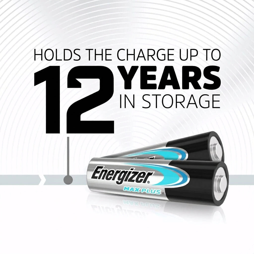 Energizer Max Plus AAA-batterier, 20-pack