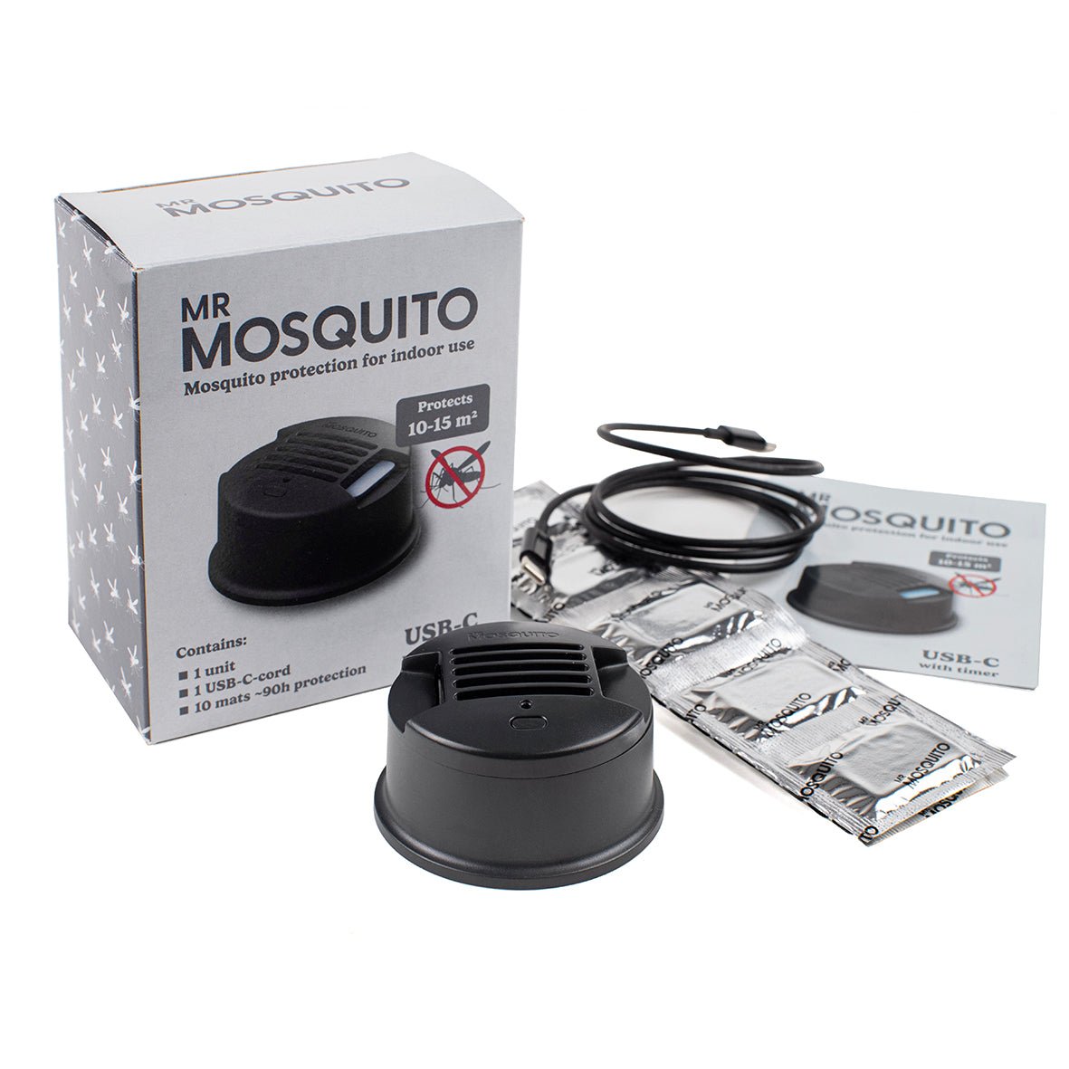 MR Mosquito USB - C DRIFT - Används inomhus - Mylar.se