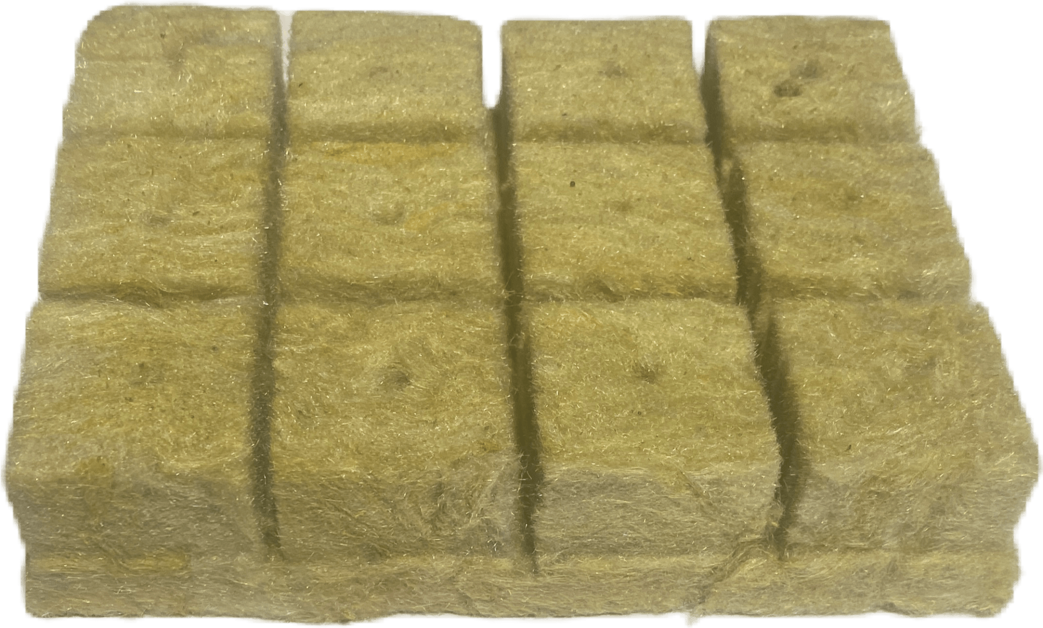 Odlingsaplugg Rockwoll 4x4 cm (passar till vår 50 mm kruka) - Mylar.se