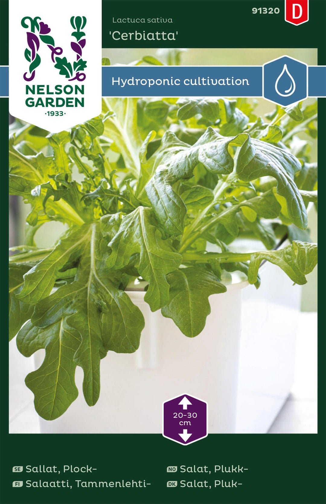 Plocksallat 'Cerbiatta' – Nelson Garden - Mylar.se