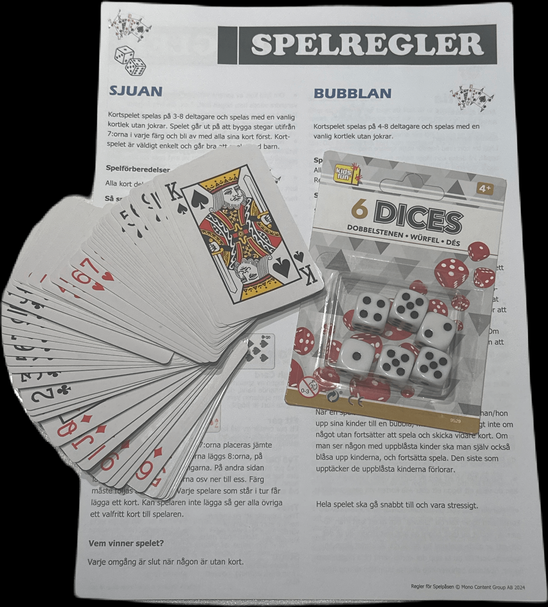 Spelpåsen - Mylar.se