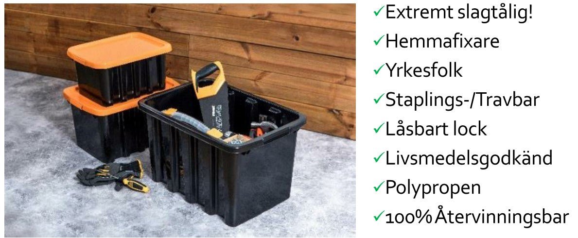 StrongBox 15 L med lock (bra ersättare till Kuggis) - Mylar.se