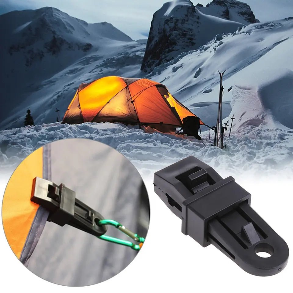 zelt clips Planen- und Planenklammern 4er-Pack