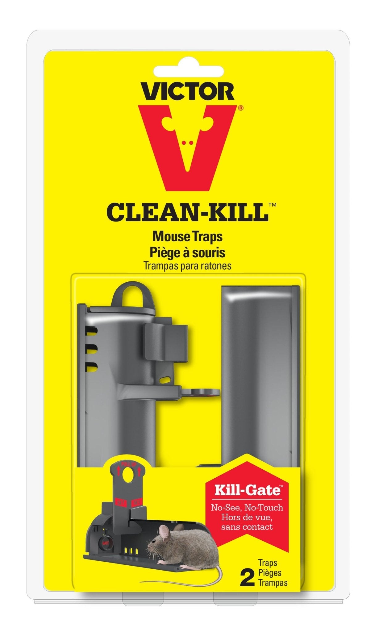 Victor Clean - Kill™ Musfälla - Smart och Effektiv Skadedjurskontroll - Mylar.se