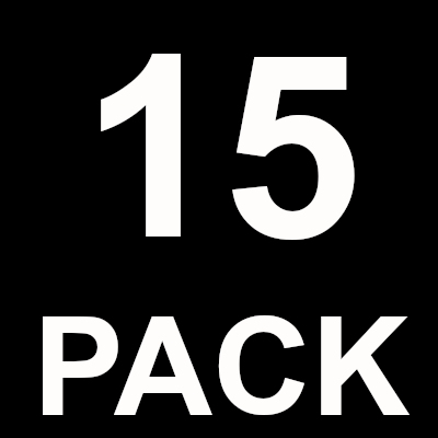 Mylarpåse 7,5 deciliter (16x27 cm) ståpåse med ziplock, med hållbar och tät konstruktion.