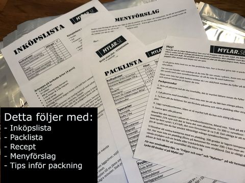 Krispaketet - 4 personer 30 dagar - Mylar.se