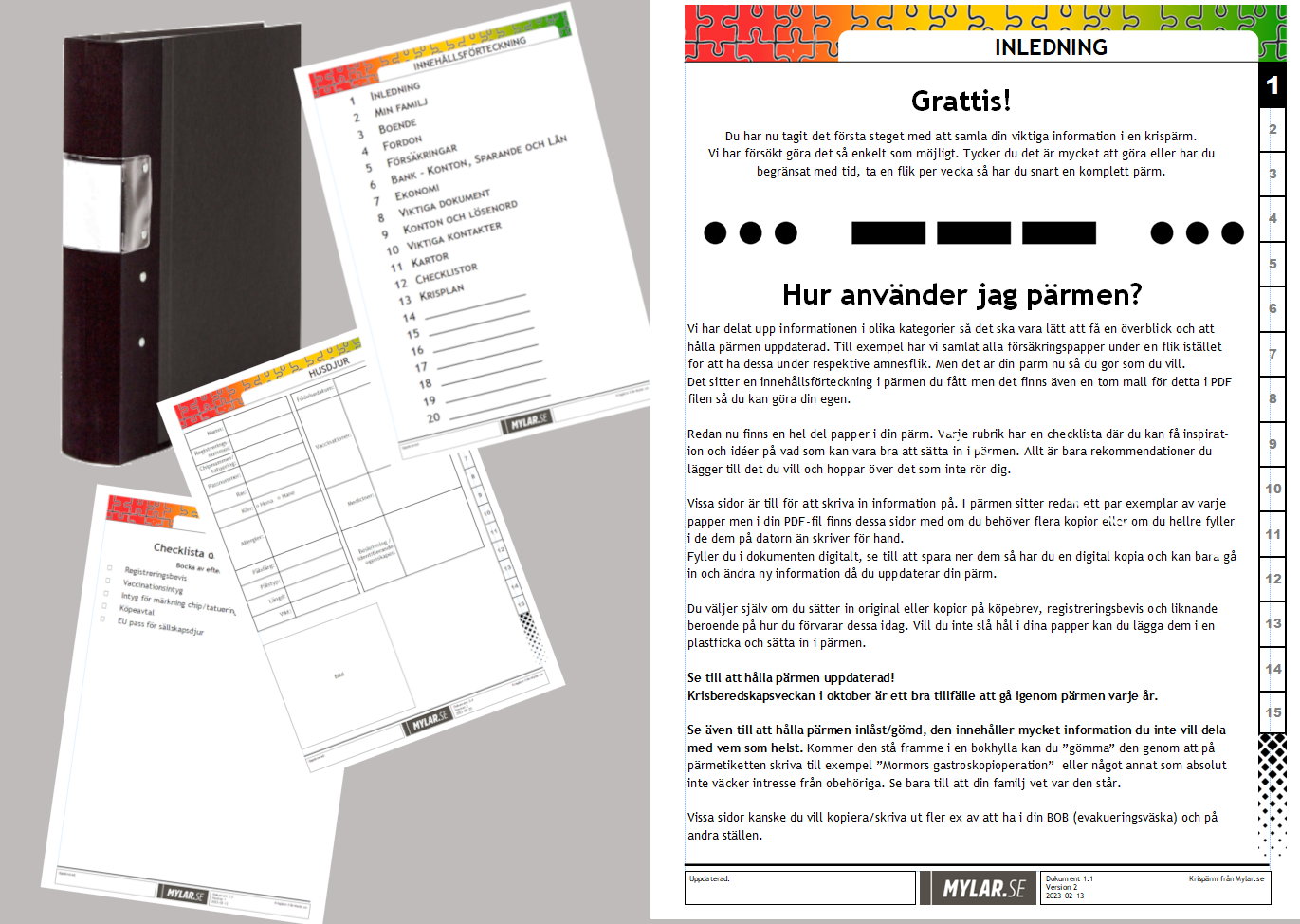 The Family Crisis Folder - everything you need to get started