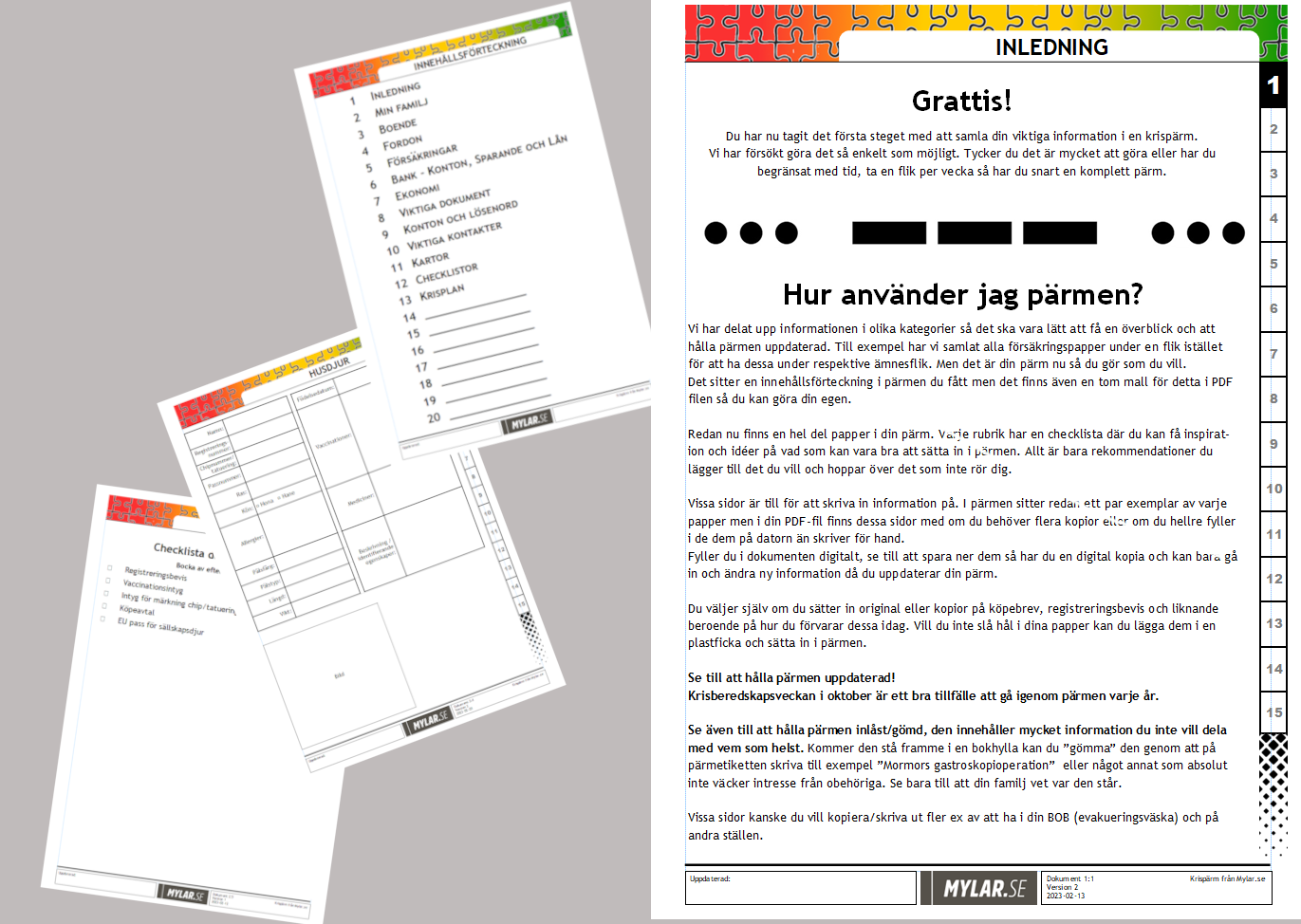 The Family Crisis Folder - everything you need to get started