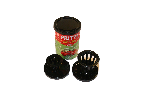 Kunststoffdeckel für Dosen 73 mm - 5er Pack