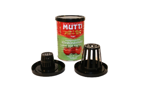 Plastlock till konservburk 73 mm - 5 pack