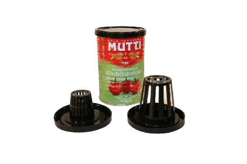 Plastlock till konservburk 73 mm - 5 pack - Mylar.se