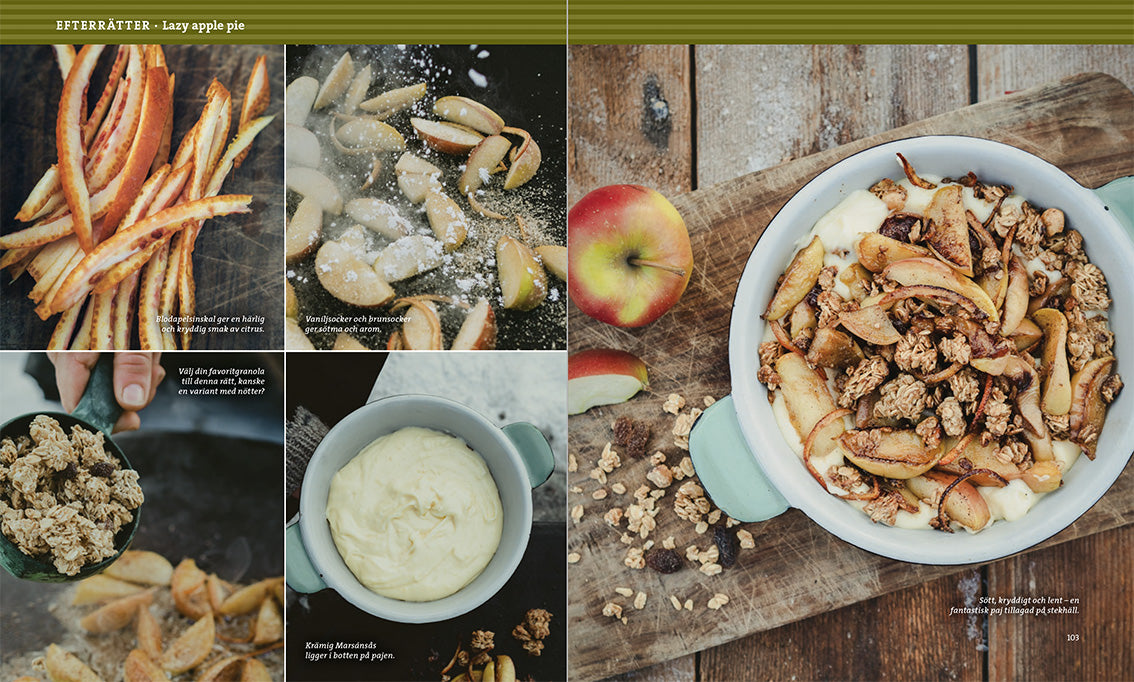 Laga mat på stekhäll