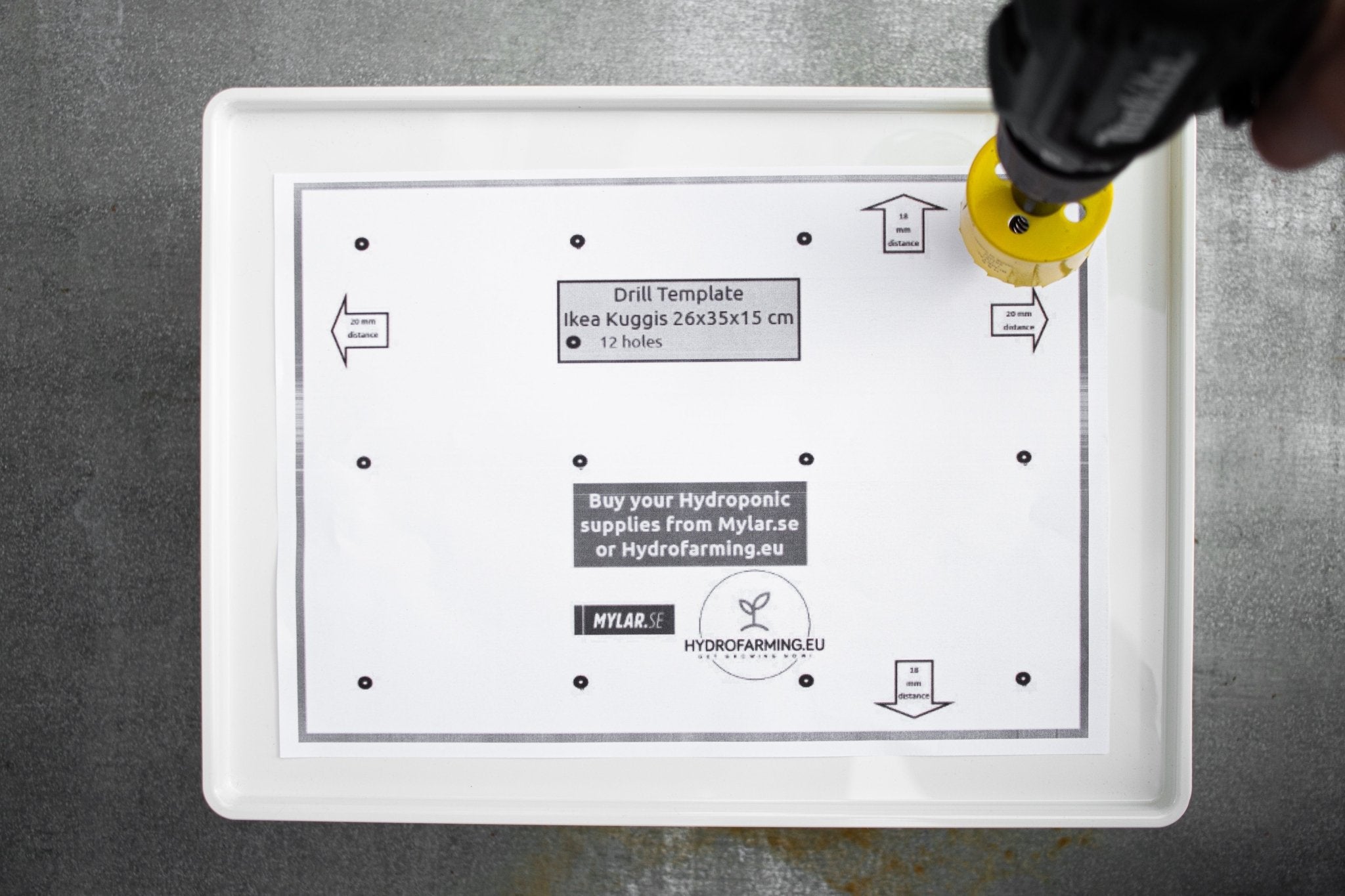 StrongBox paketet - Byggsats för Hydroponisk odling - Mylar.se
