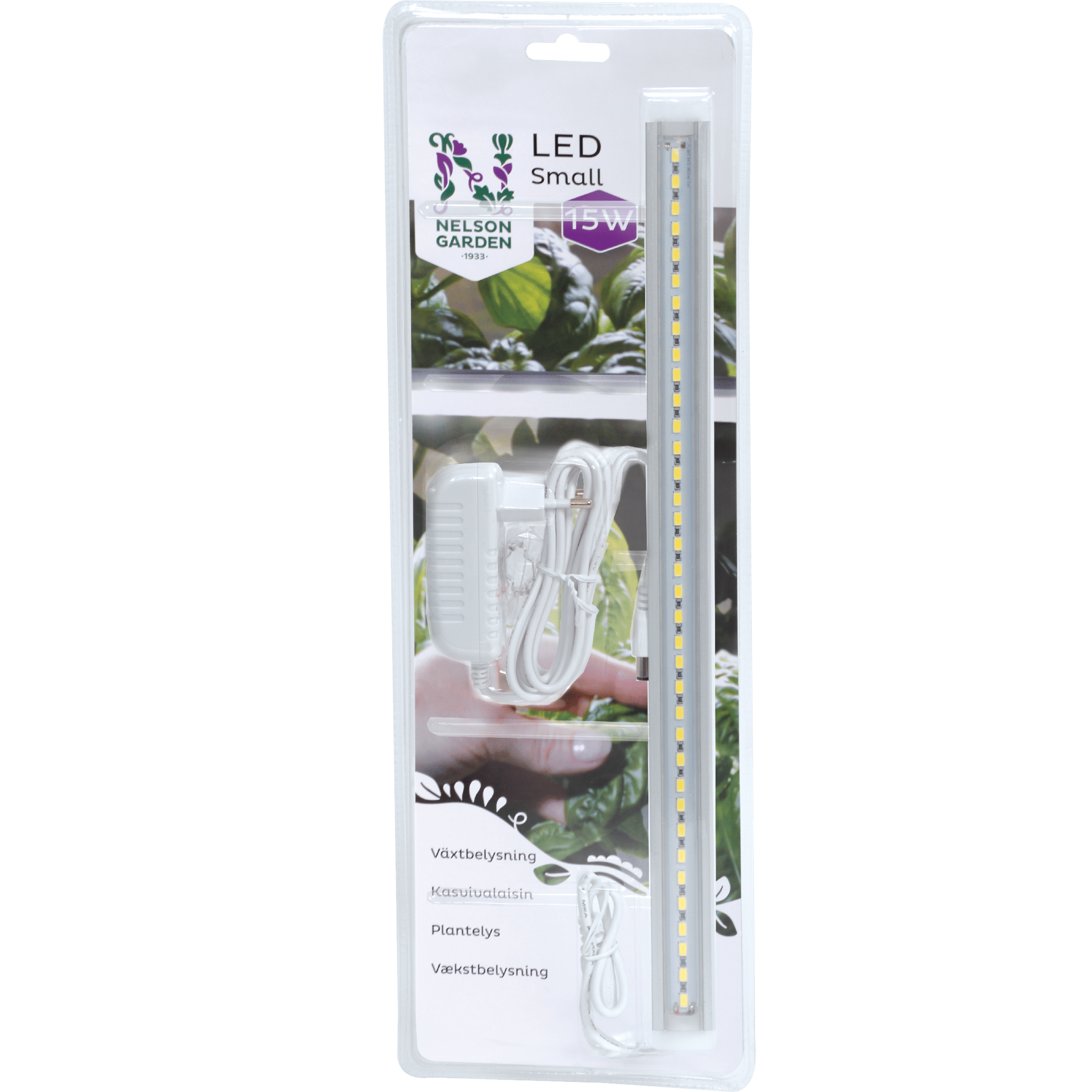 Växtbelysning LED med adapter - Mylar.se