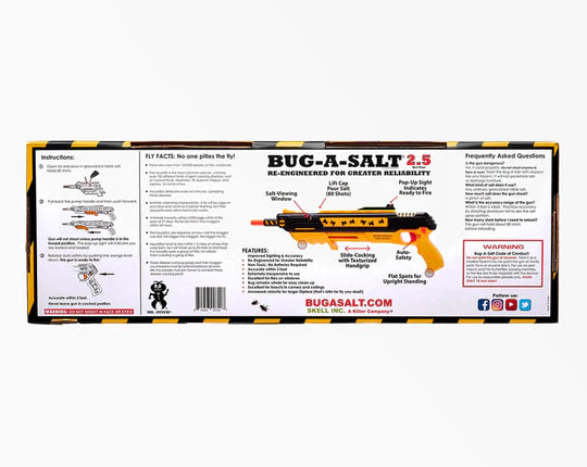 BUG-A-SALT 2.5 REVERSE YELLOW 2-PACK