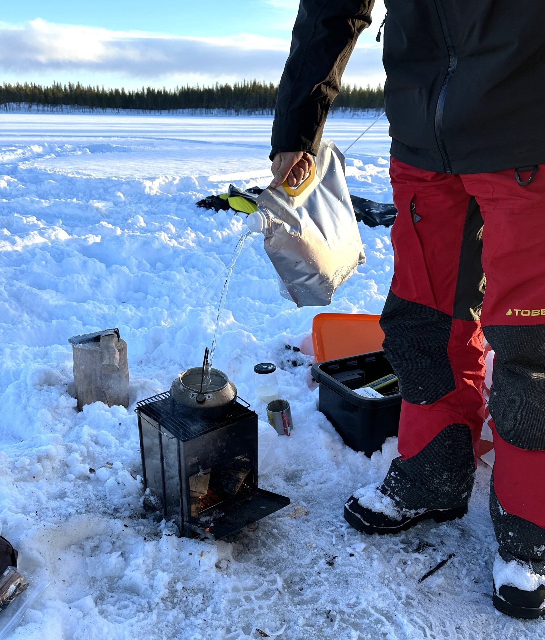 Den platta vattendunken 5 Liter - Rymmer mycket tar ingen plats - Mylar.se