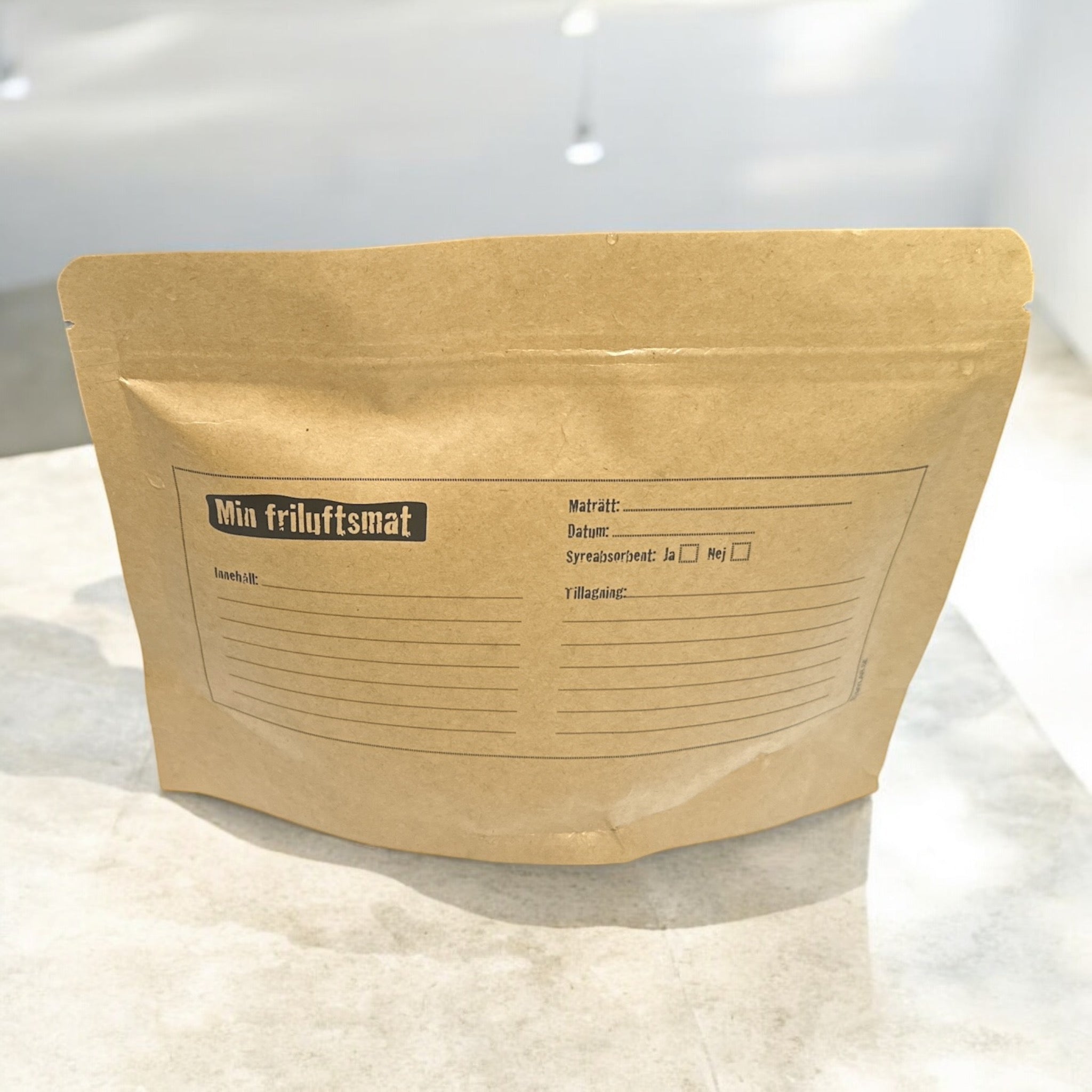 Friluftsmatpåsen 2 portioner (8,5 dl) - Mylar.se