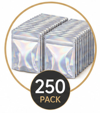 Mylarpåse 1 deciliter (8,5x14,5 cm) med ziplock - Mylar.se