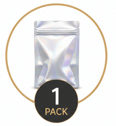 Mylarpåse 6 Liter (30x37 cm) ståpåse med ziplock - Mylar.se