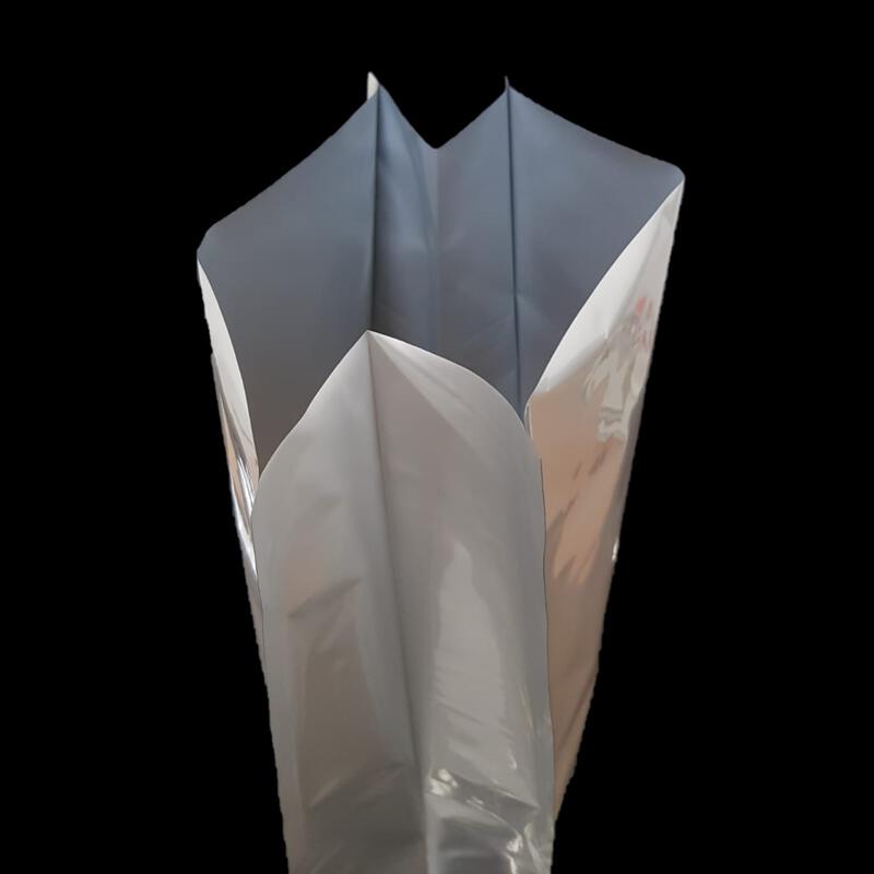 Mylarpåse 30 liter blockbottenpåse (som ett kaffepaket) (36 x 57x 16 cm) - Mylar.se