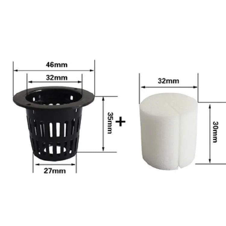 Nätkruka 32 mm med odlingssvamp - 20 pack - Mylar.se