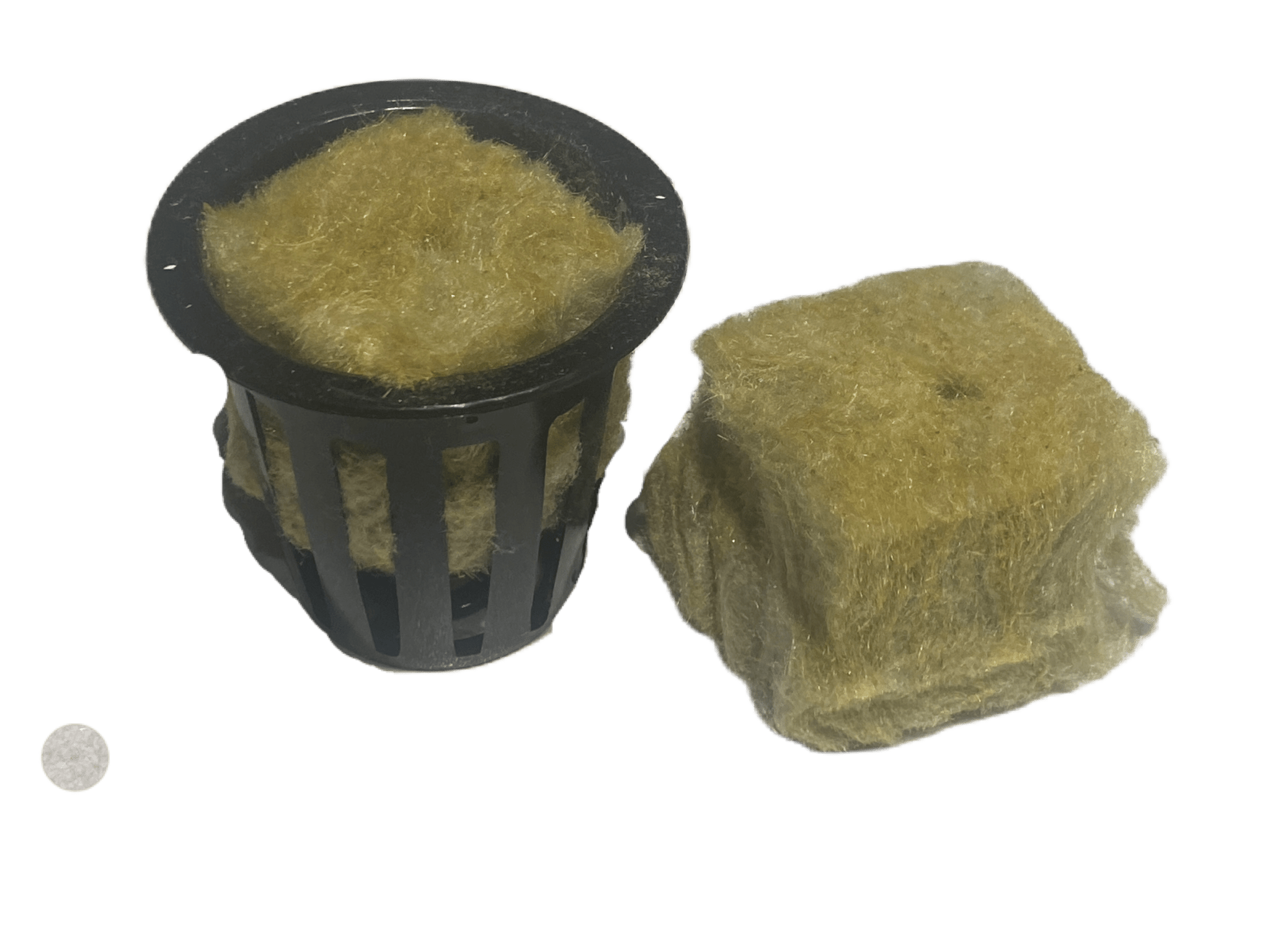 Odlingsaplugg Rockwoll 4x4 cm (passar till vår 50 mm kruka) - Mylar.se