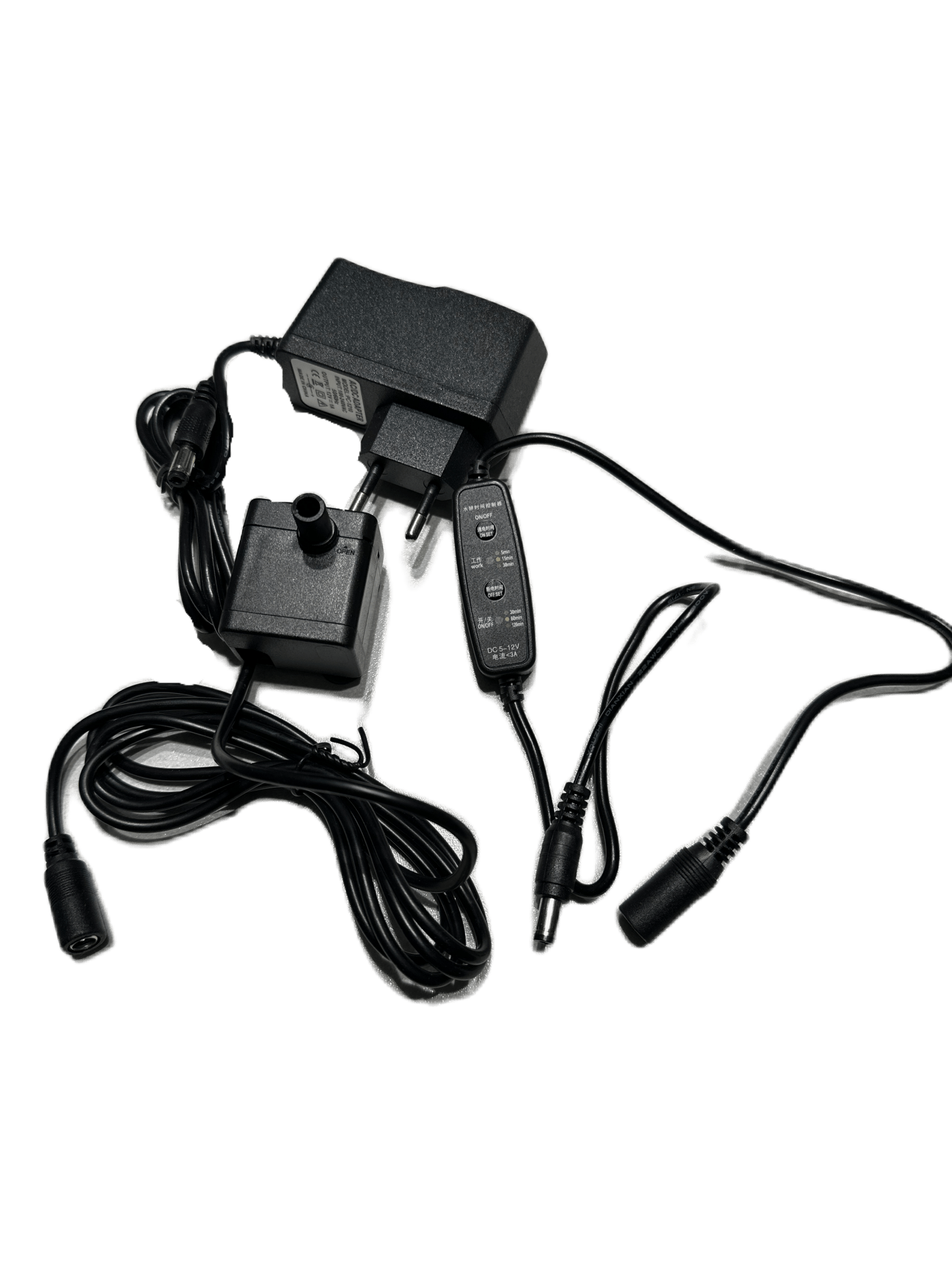 Pump med timer, 200 l/timme & 100 cm lyfthöjd - Mylar.se