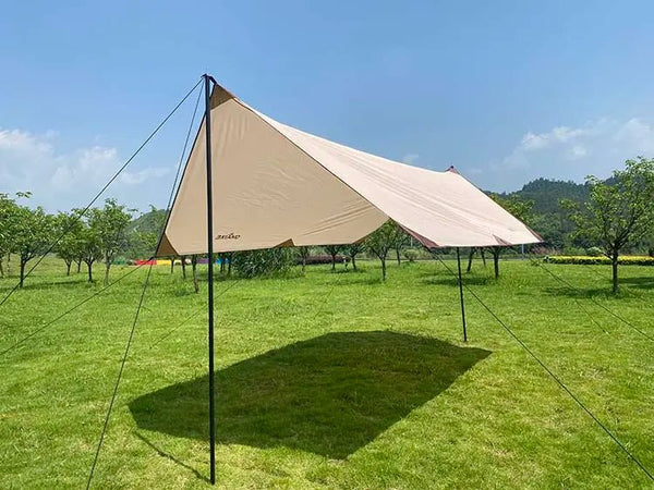 Lightweight tarp 3x4 m with support legs