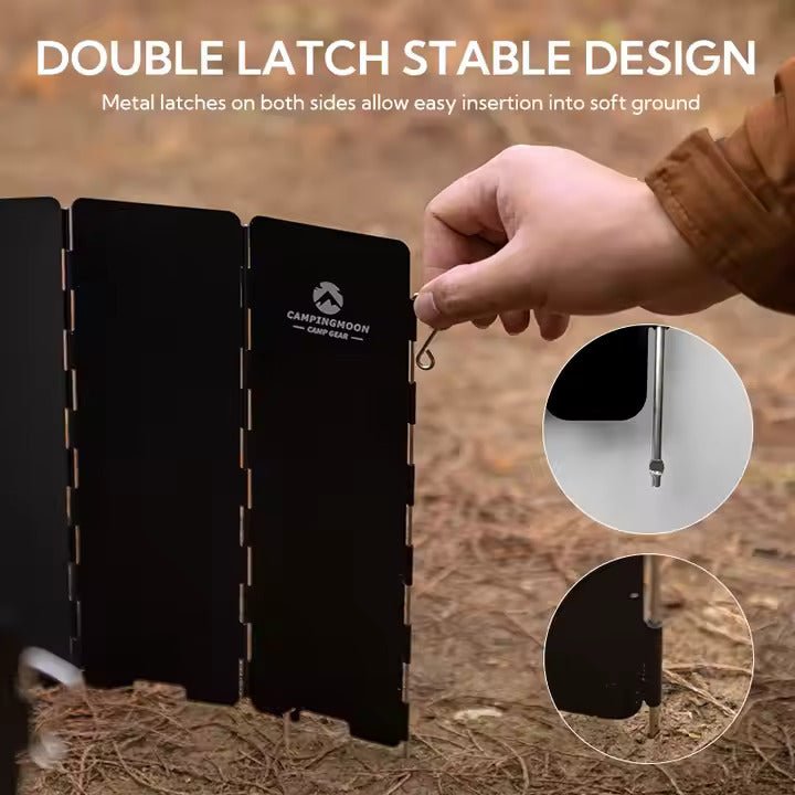 Vindskydd för campingkök – Effektivt skydd mot vind - Mylar.se