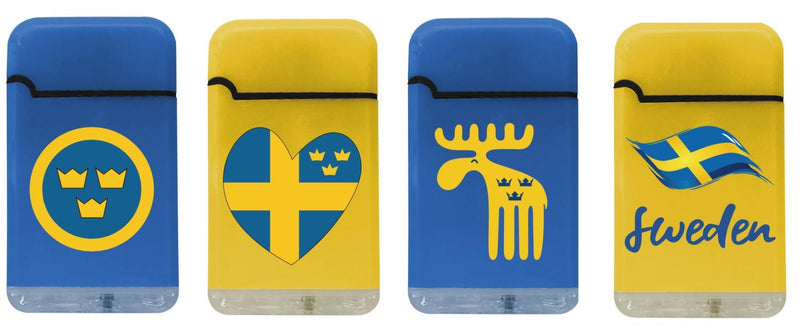 Sverige tändaren 4-pack, stormtändare med dubbla jetlågor