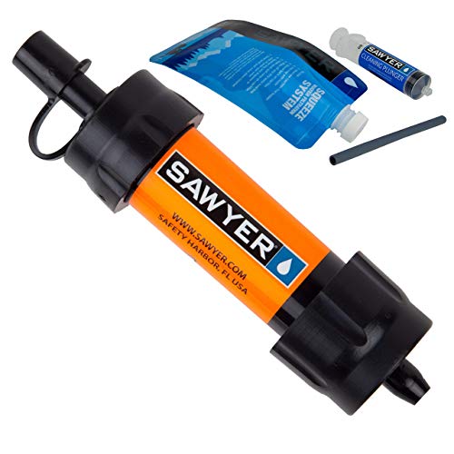 Sawyer Mini SP105 Water filter - cleans almost 400,000 liters of water!