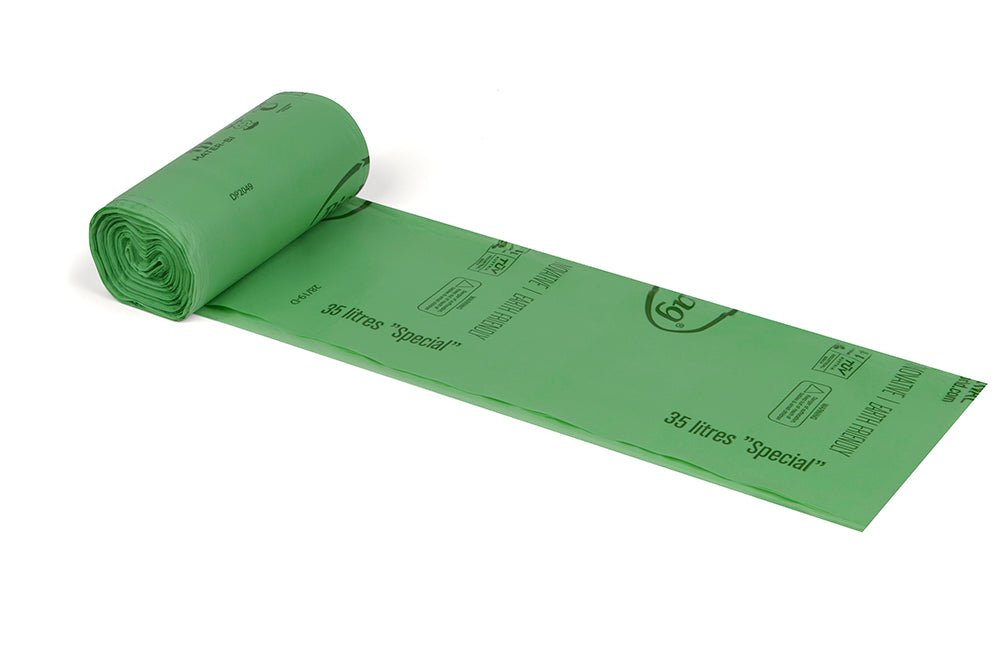 Biosäck Extra Stark - Komposterbara Latrinsäckar För t.ex Separett Toalett 25 St - Mylar.se