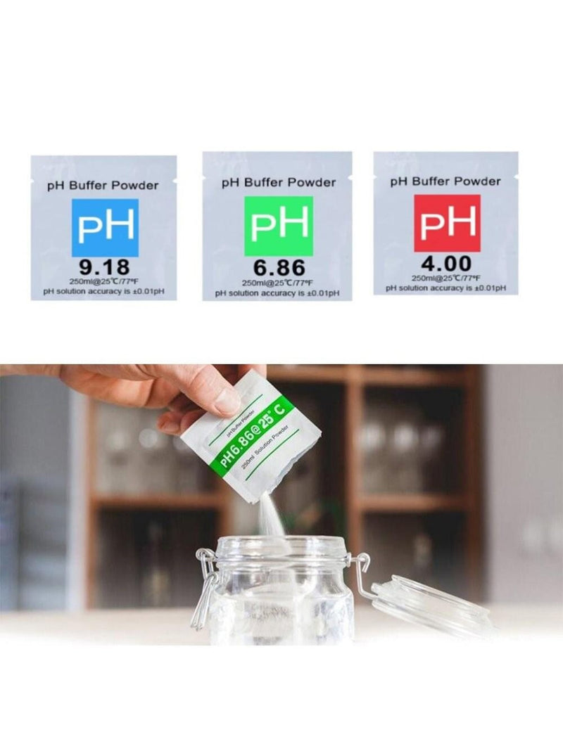 Buffer powder for pH meter 4.0 / 6.86 / 9.18