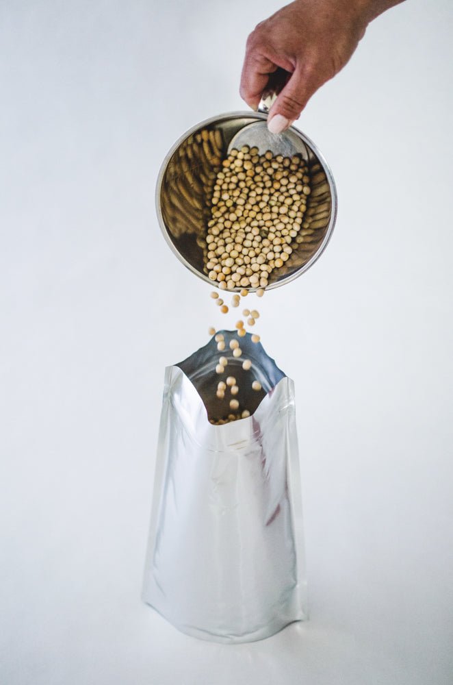 Mylarpåse 2 liter (20x30 cm) Stående påse med ziplock - Mylar.se