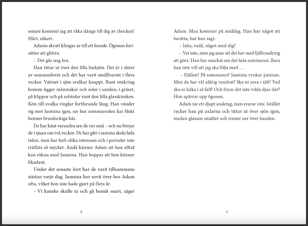 När fjället tystnar - Ungdomsroman av Helena Söderlund - Mylar.se