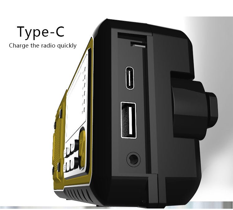 Nödradio FM med Powerbank 4000mAh - TESTVINNARE I AFTONBLADET PLUS TEST - Mylar.se