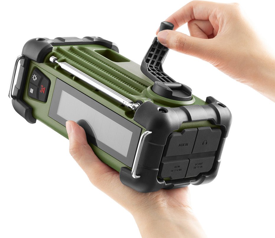 Sangean allväders radio MMR99 FM/AM Grön - Mylar.se